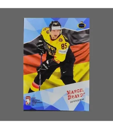 2021 AMPIR IIHF World Championship #GER19 Marcel Brandt (Team Germany)  | AMPIR Trading Cards