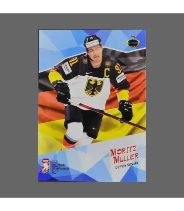 2021 AMPIR IIHF World Championship #GER21 Moritz Muller (Team Germany)  | AMPIR Trading Cards