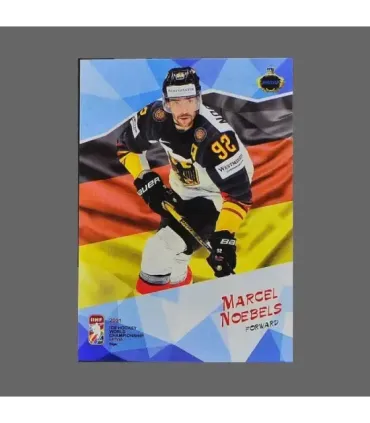 2021 AMPIR IIHF World Championship #GER22 Marcel Noebels (Team Germany)  | AMPIR Trading Cards