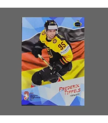 2021 AMPIR IIHF World Championship #GER23 Frederik Tiffels (Team Germany)  | AMPIR Trading Cards