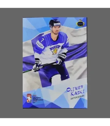 2021 AMPIR IIHF World Championship #FIN04 Oliwer Kaski (Team Finland)  | AMPIR Trading Cards