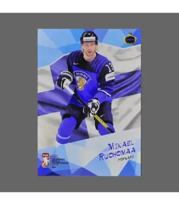 2021 AMPIR IIHF World Championship #FIN06 Mikael Ruohomaa (Team Finland)  | AMPIR Trading Cards