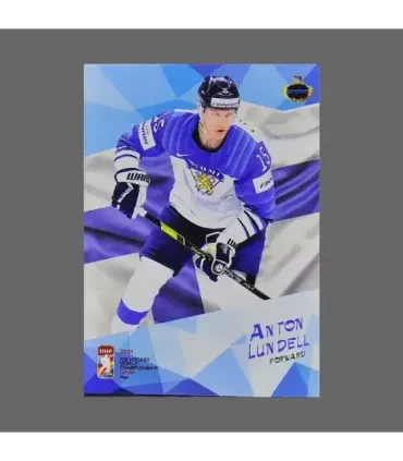 2021 AMPIR IIHF World Championship #FIN07 Anton Lundell (Team Finland)  | AMPIR Trading Cards