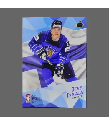 2021 AMPIR IIHF World Championship #FIN09 Jere Innala (Team Finland)  | AMPIR Trading Cards