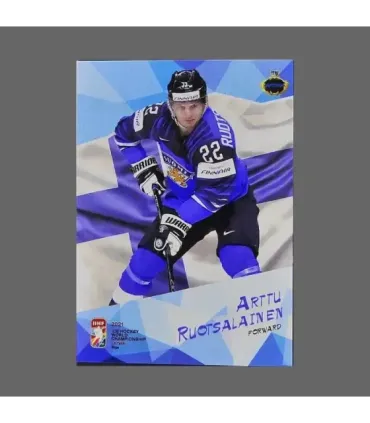 2021 AMPIR IIHF World Championship #FIN10 Arttu Ruotsalainen (Team Finland)  | AMPIR Trading Cards