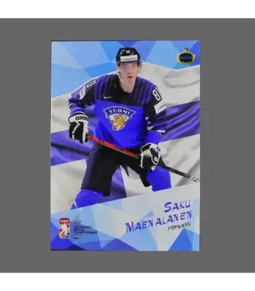 2021 AMPIR IIHF World Championship #FIN15 Saku Maenalanen (Team Finland)  | AMPIR Trading Cards