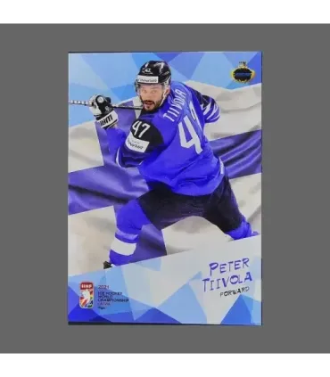 2021 AMPIR IIHF World Championship #FIN20 Peter Tiivola (Team Finland)  | AMPIR Trading Cards