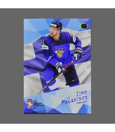 2021 AMPIR IIHF World Championship #FIN25 Iiro Pakarinen (Team Finland)  | AMPIR Trading Cards