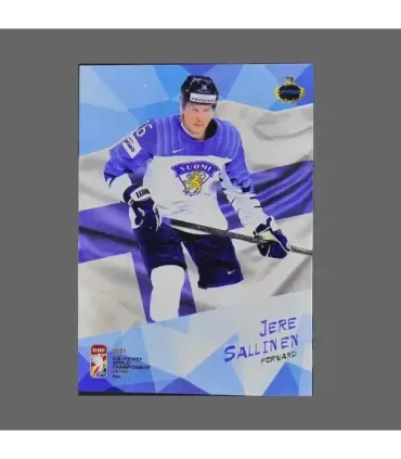 2021 AMPIR IIHF World Championship #FIN26 Jere Sallinen (Team Finland)  | AMPIR Trading Cards