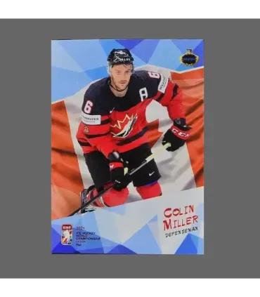 2021 AMPIR IIHF World Championship #CAN03 Colin Miller (Team Canada)  | AMPIR Trading Cards