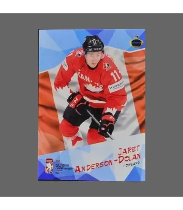 2021 AMPIR IIHF World Championship #CAN05 Jaret Anderson-Dolan (Team Canada)  | AMPIR Trading Cards