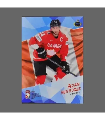 2021 AMPIR IIHF World Championship #CAN07 Adam Henrique (Team Canada)  | AMPIR Trading Cards