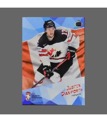 2021 AMPIR IIHF World Championship #CAN08 Justin Danforth (Team Canada)  | AMPIR Trading Cards