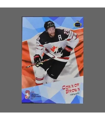 2021 AMPIR IIHF World Championship #CAN14 Connor Brown (Team Canada)  | AMPIR Trading Cards