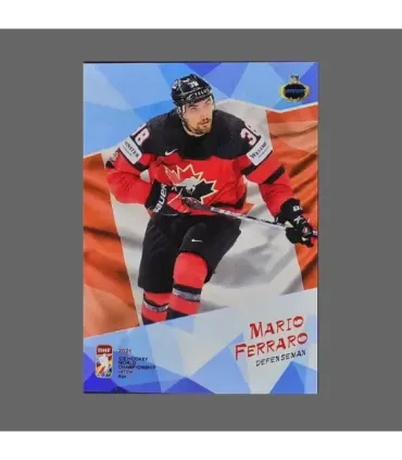 2021 AMPIR IIHF World Championship #CAN17 Mario Ferraro (Team Canada)  | AMPIR Trading Cards