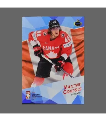 2021 AMPIR IIHF World Championship #CAN18 Maxime Comtois (Team Canada)  | AMPIR Trading Cards