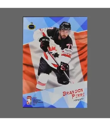 2021 AMPIR IIHF World Championship #CAN21 Brandon Pirri (Team Canada)  | AMPIR Trading Cards