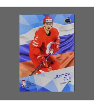 2021 AMPIR IIHF World Championship #RUS01 Artyom Zub (Team Russia)  | AMPIR Trading Cards