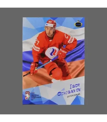 2021 AMPIR IIHF World Championship #RUS10 Igor Ozhiganov (Team Russia)  | AMPIR Trading Cards