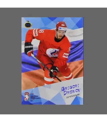 2021 AMPIR IIHF World Championship #RUS22 Grigori Dronov (Team Russia)  | AMPIR Trading Cards