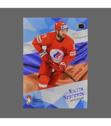 2021 AMPIR IIHF World Championship #RUS25 Nikita Nesterov (Team Russia)  | AMPIR Trading Cards