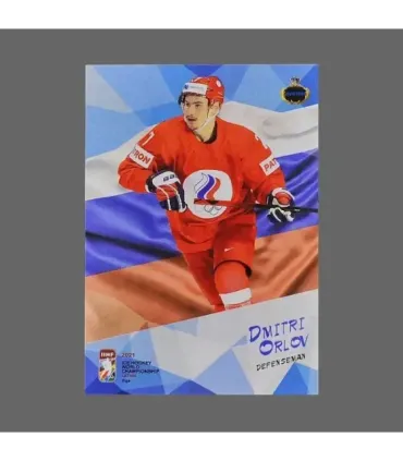 2021 AMPIR IIHF World Championship #RUS27 Dmitri Orlov (Team Russia)  | AMPIR Trading Cards