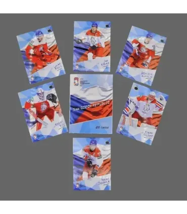 2021 AMPIR IIHF World Championship   Team CZECH REPUBLIC SET (28 cards) | AMPIR Trading Cards