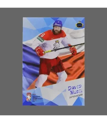 2021 AMPIR IIHF World Championship #CZE02 David Musil  (Team Czech Republic)  | AMPIR Trading Cards