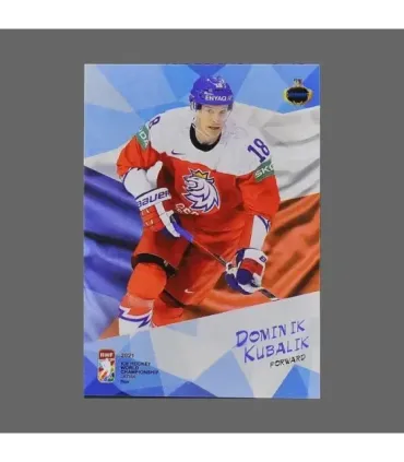 2021 AMPIR IIHF World Championship #CZE08 Dominik Kubalik (Team Czech Republic)  | AMPIR Trading Cards