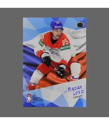 2021 AMPIR IIHF World Championship #CZE10 Radan Lenc (Team Czech Republic)  | AMPIR Trading Cards