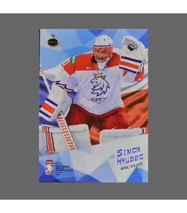 2021 AMPIR IIHF World Championship #CZE11 Simon Hrubec (Team Czech Republic) GK | AMPIR Trading Cards