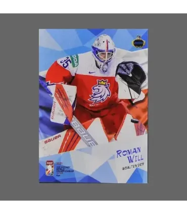 2021 AMPIR IIHF World Championship #CZE13 Roman Will (Team Czech Republic) GK | AMPIR Trading Cards