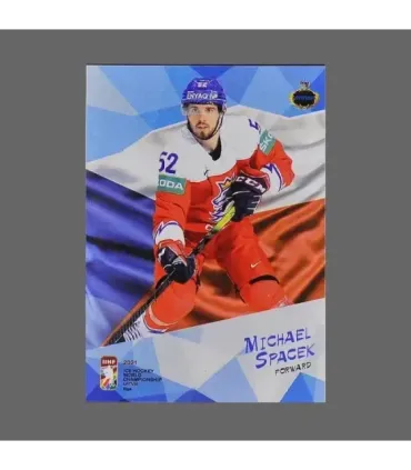 2021 AMPIR IIHF World Championship #CZE16 Michael Spacek (Team Czech Republic)  | AMPIR Trading Cards