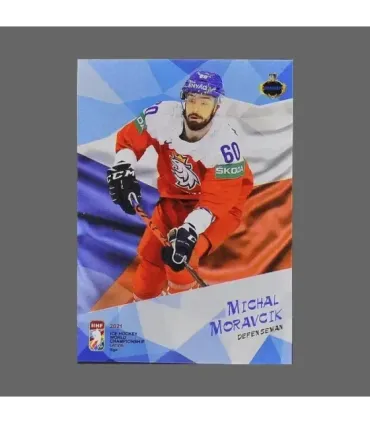 2021 AMPIR IIHF World Championship #CZE17 Michal Moravcik (Team Czech Republic)  | AMPIR Trading Cards