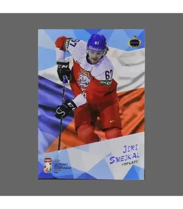 2021 AMPIR IIHF World Championship #CZE18 Jiri Smejkal (Team Czech Republic)  | AMPIR Trading Cards