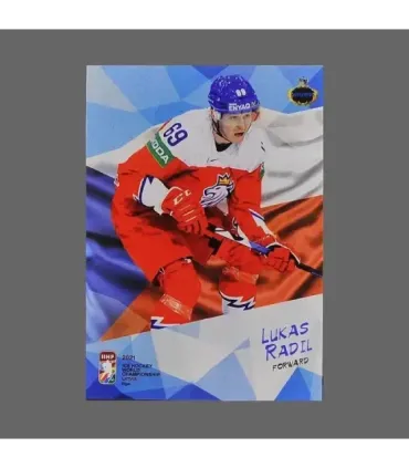 2021 AMPIR IIHF World Championship #CZE19 Lukas Radil (Team Czech Republic)  | AMPIR Trading Cards