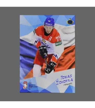 2021 AMPIR IIHF World Championship #CZE23 Tomas Zohorna (Team Czech Republic)  | AMPIR Trading Cards