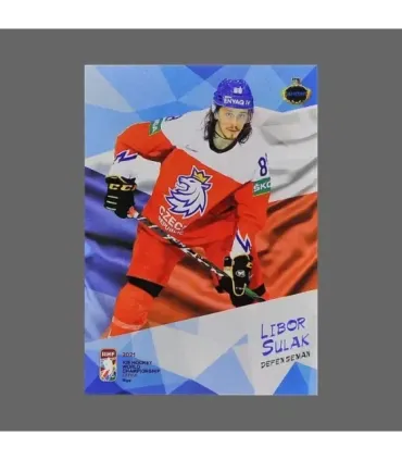 2021 AMPIR IIHF World Championship #CZE24 Libor Sulak (Team Czech Republic)  | AMPIR Trading Cards