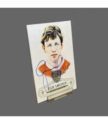 2023 AMPIR Triple Gold Club #10 Igor Larionov autograph 3/15 | AMPIR Trading Cards