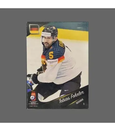 2024 IIHF World Championship #GER01 Tobias Fohrler (Team Germany)  | AMPIR Trading Cards