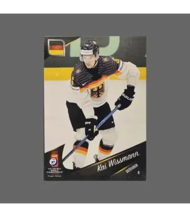 2024 IIHF World Championship #GER02 Kai Wissmann (Team Germany)  | AMPIR Trading Cards