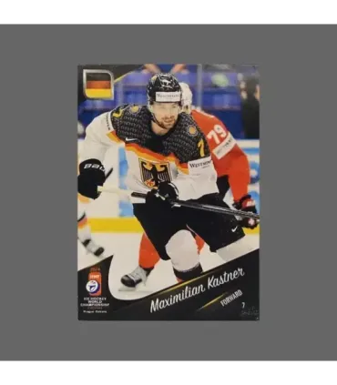 2024 IIHF World Championship #GER03 Maximilian Kastner (Team Germany)  | AMPIR Trading Cards