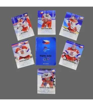 2022 AMPIR Olympic Games Hockey   Team Czech Republic SET (25 cards) | AMPIR Trading Cards