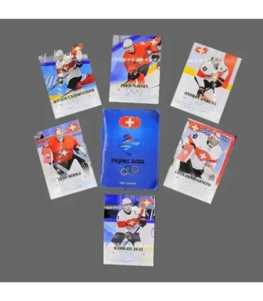 2022 AMPIR Olympic Games Hockey   Team Switzerland SET (24 cards) | AMPIR Trading Cards