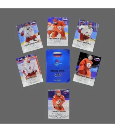 2022 AMPIR Olympic Games Hockey   Team Russia SET (25 cards) | AMPIR Trading Cards