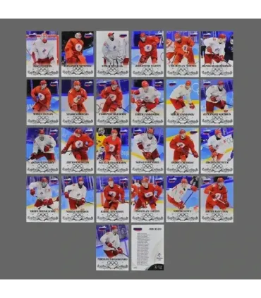 2022 AMPIR Olympic Games Hockey   Team Russia SET (25 cards) | AMPIR Trading Cards