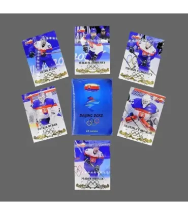 2022 AMPIR Olympic Games Hockey   Team Slovakia SET (25 cards) | AMPIR Trading Cards