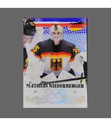 2022 AMPIR Olympic Games Hockey #GER02 Mathias Niederberger (Team Germany) GK | AMPIR Trading Cards