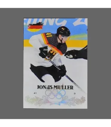 2022 AMPIR Olympic Games Hockey #GER09 Jonas Muller (Team Germany)  | AMPIR Trading Cards