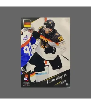 2024 IIHF World Championship #GER10 Fabio Wagner (Team Germany)  | AMPIR Trading Cards